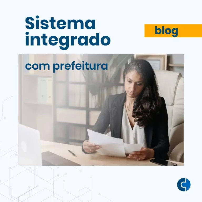 Sistema integrado com prefeitura